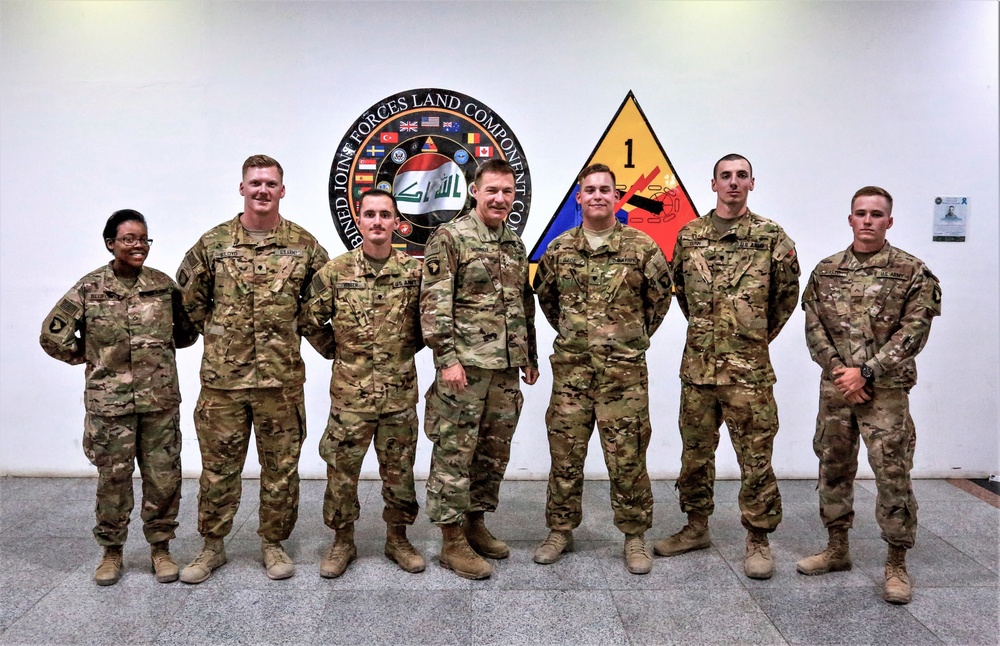 U.S. Army Gen. James C. McConville visits Erbil, Iraq