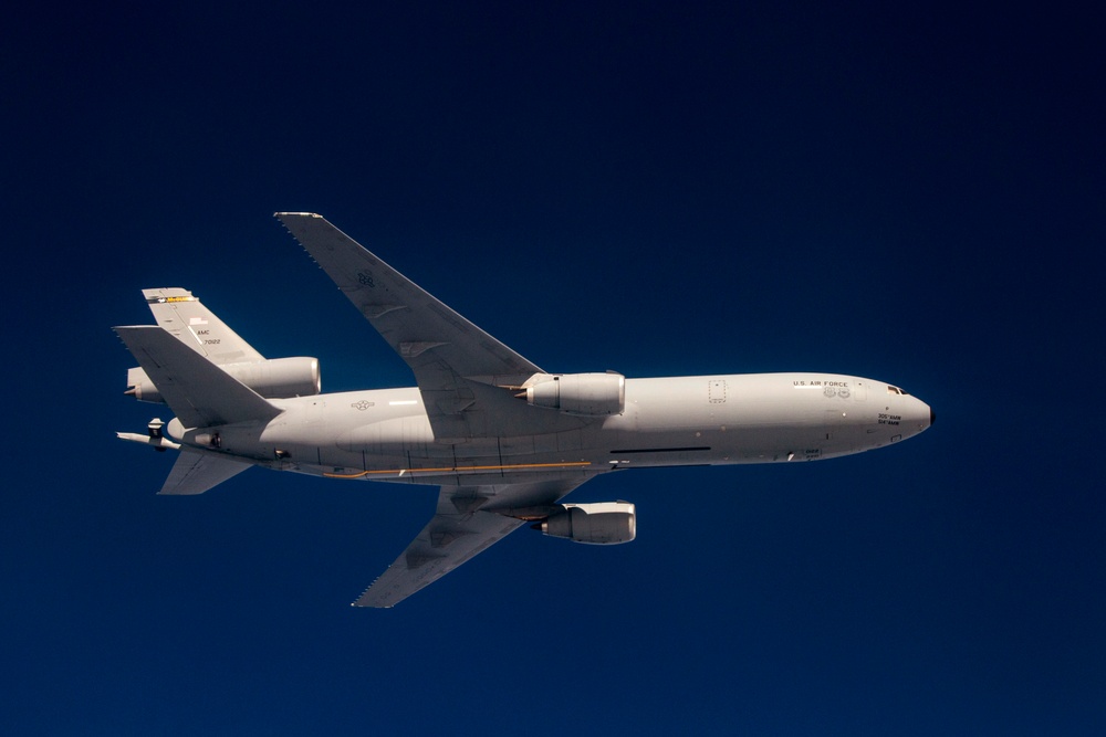 Refueling the KC-10