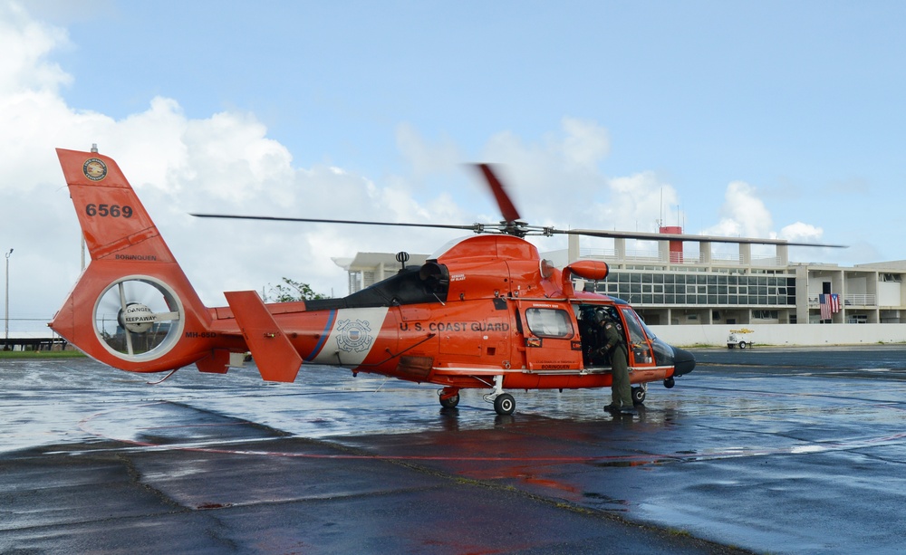 Coast Guard delivers FEMA food, water to Jayuya, Puerto Rico