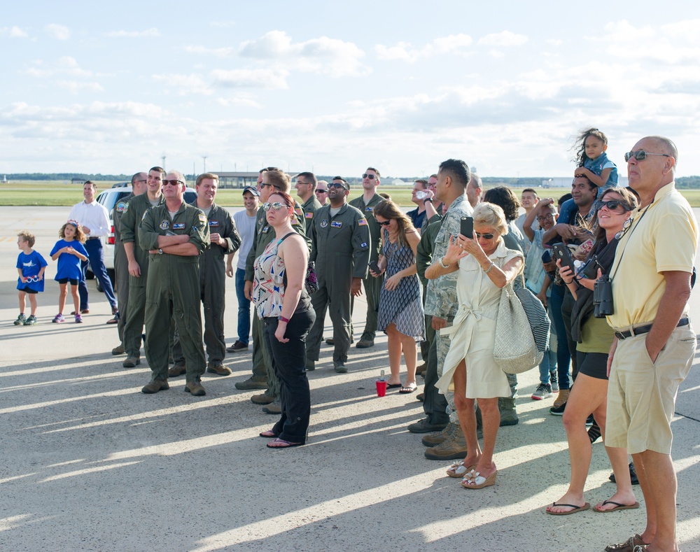 76th, 78th &amp; 2nd Air Refueling Squadrons return from deployment