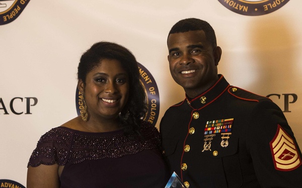 1st TSB Marine receives 2017 NAACP Military and Service Award