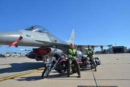 Riding a Motorcycle Never Goes Out of Season