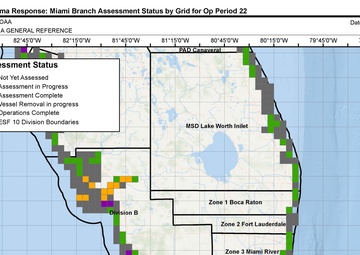 NOAA chart - Miami - Oct. 15