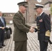 CJCS and Admiral Haakon Bruun-Hanssen, Norwegian Chief of Defence inspect Norwegian Honor Guard