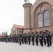 CJCS and Admiral Haakon Bruun-Hanssen, Norwegian Chief of Defence inspect Norwegian Honor Guard