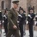 CJCS and Admiral Haakon Bruun-Hanssen, Norwegian Chief of Defence inspect Norwegian Honor Guard