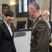 CJCS and Admiral Haakon Bruun-Hanssen, Norwegian Chief of Defence inspect Norwegian Honor Guard