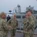 Rear Adm. Brakke Visists CTF 75 Commands