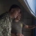 Rear Adm. Brakke Visists CTF 75 Commands