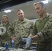 Rear Adm. Brakke Visists CTF 75 Commands
