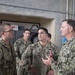 Rear Adm. Brakke Visists CTF 75 Commands