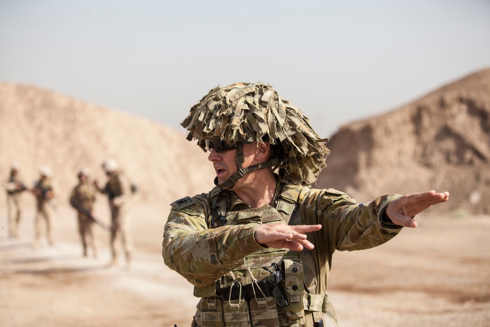 Iraqi Security Forces Conduct Urban Combat Training