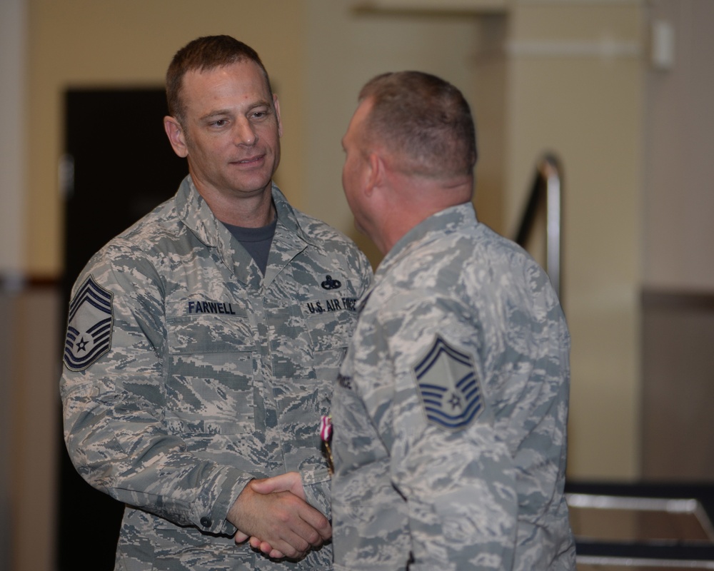 Senior Master Sgt. McNatt Retirement Ceremony