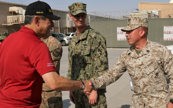 Congressman Darrell Issa Visits CJTF-OIR