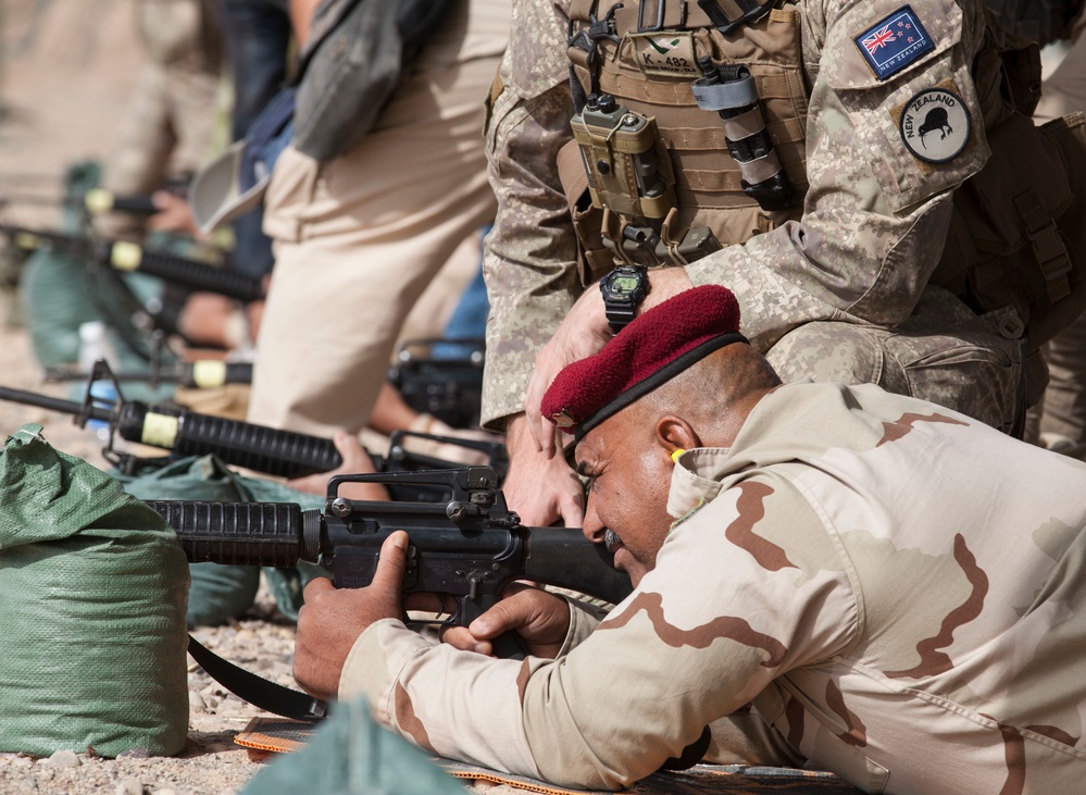 Iraqi Army Trains With Coalition Forces