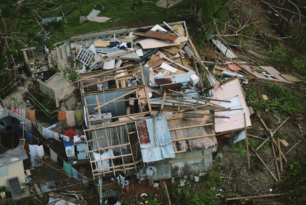 Destroyed Home in Naranjito