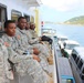 National Guard members travel by barge daily to aid people in need