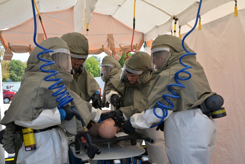 66th Medical Squadron conducts training
