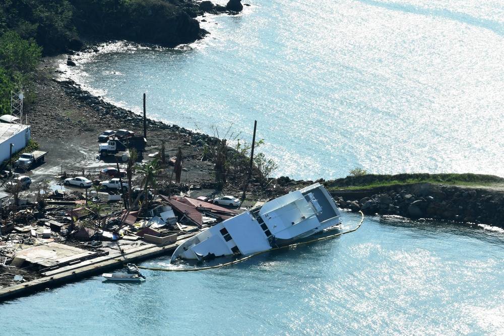 DVIDS Images Aerial Views of Hurricane Damage in St. Thomas [Image