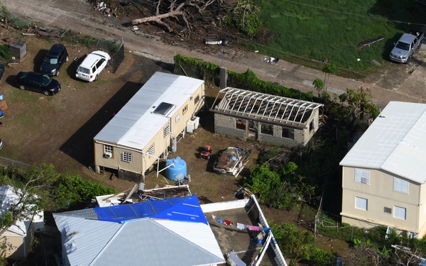 Aerial Views of Hurricane Damage in St. Thomas