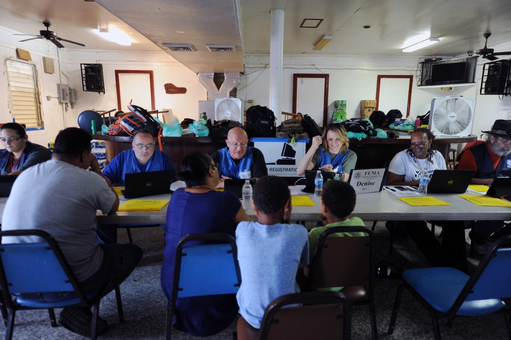 Disaster Recovery Center Opens in Frederiksted