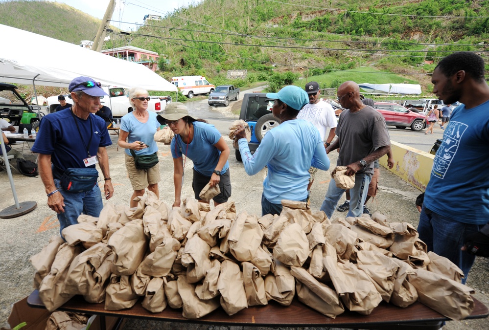 Volunteers Helping