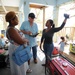 A FEMA Housing Inspector Does a Damage Assessment at a Renter's Apartment