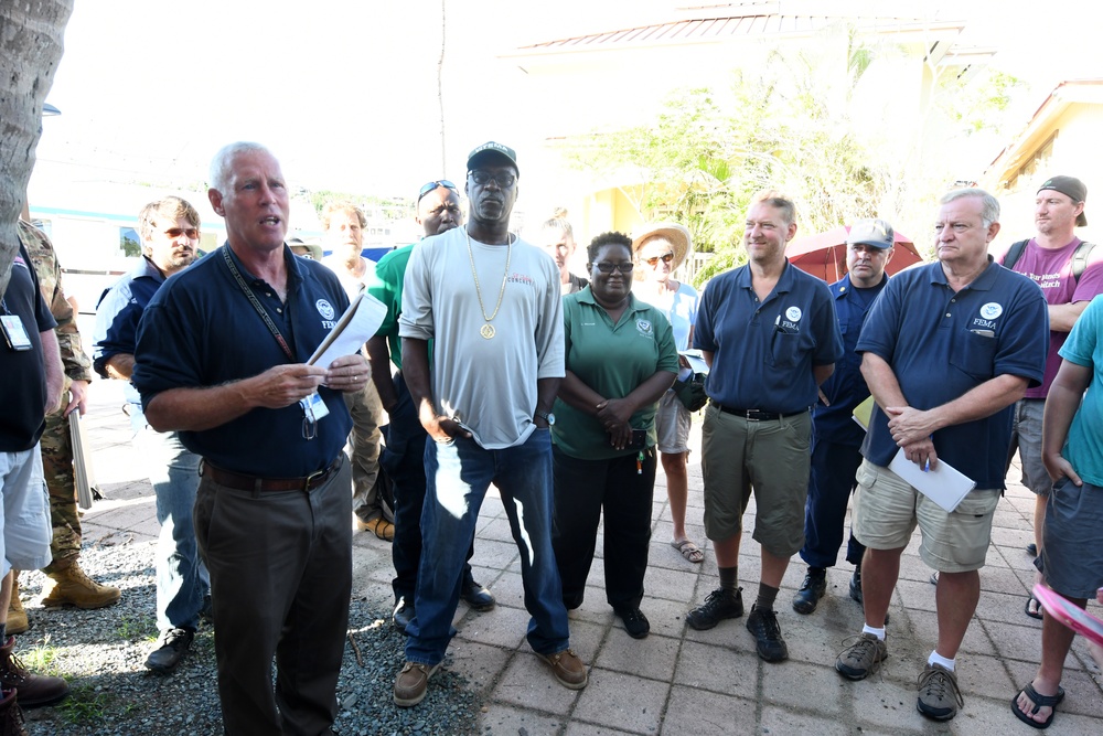 Local, State, Federal Officials and Stakeholders Hold a Town Hall Meeting for Disaster Recovery Information