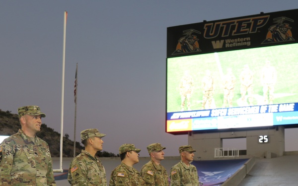 1st Brigade Soldiers Honored at UTEP
