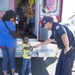 Fire prevention officers visit children at School Age Care aboard MCLB Barstow