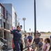 Fire prevention officers visit children at School Age Care aboard MCLB Barstow