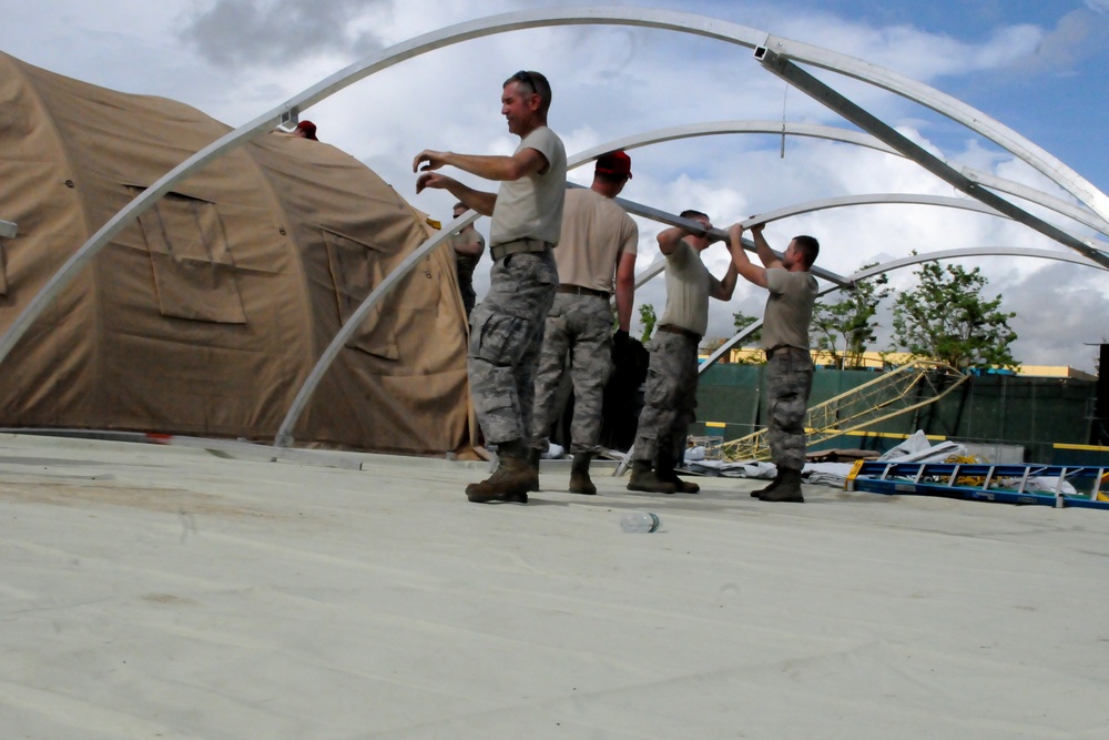 Montana Air Guardsmen Support Hurricane Maria Relief Efforts