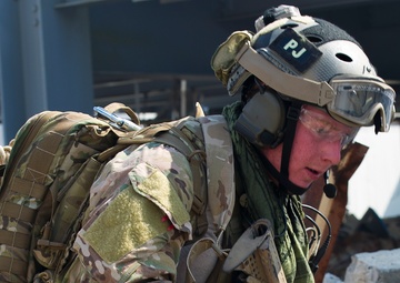 U.S. Air Force and Army Special Forces train in middle Georgia.