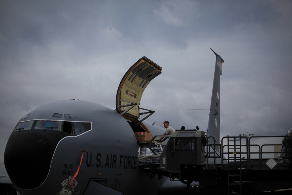 New Jersey Air National Guard takes Soldiers and supplies to Puerto Rico