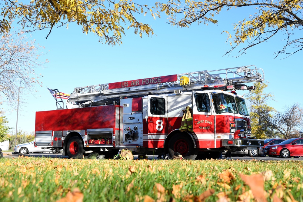 Fire Prevention Week at Grand Forks AFB