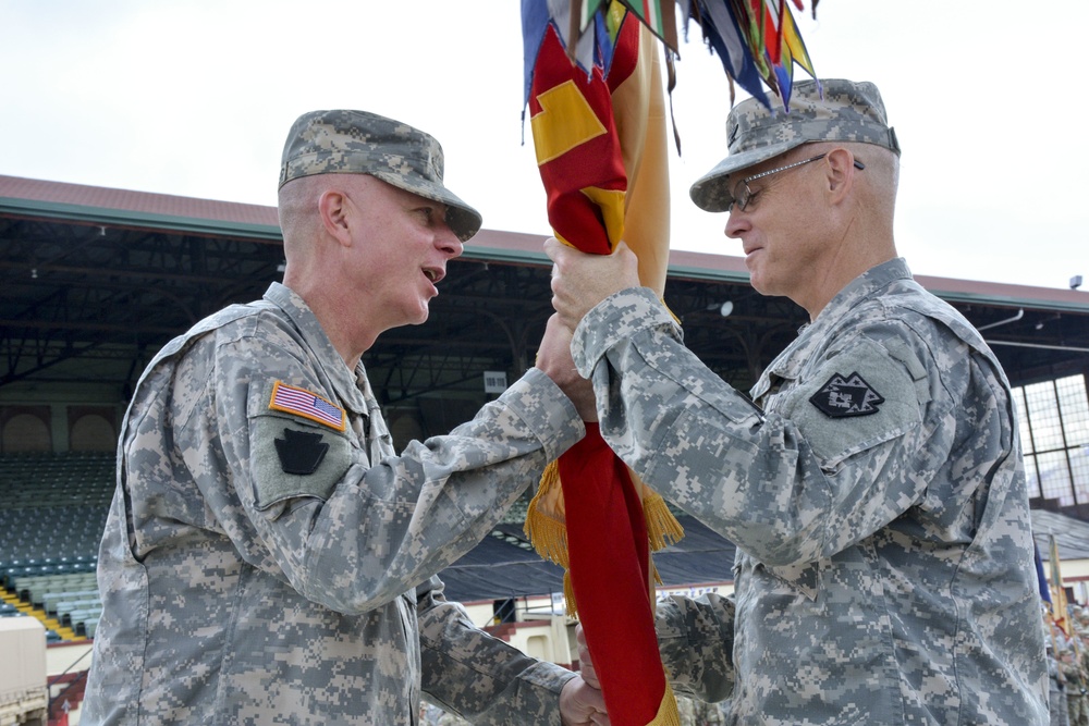 Pennsylvania National Guard’s 213th Regional Support Group holds change of command ceremony