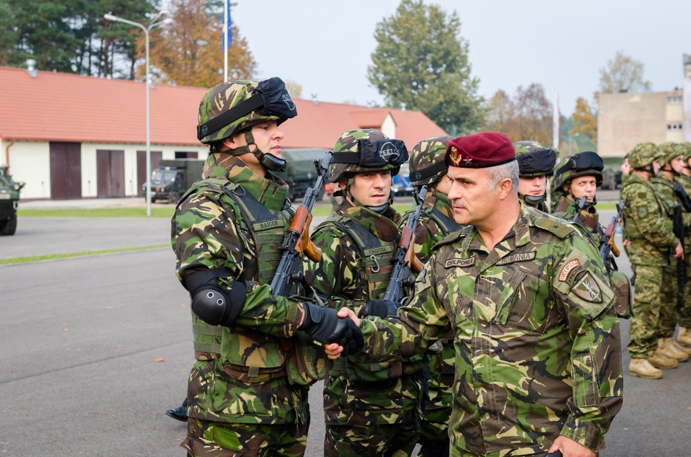 NATO Leaders Visit Battle Group