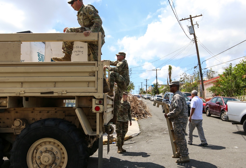 Delivery to Las Palmas Sector