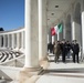 Chief of Staff of the Italian Army, Lt. Gen. Danilo Errico, Participates in an Army Full Honors Wreath-Laying Ceremony at the Tomb of the Unknown Soldier at Arlington National Cemetery