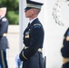 Chief of Staff of the Italian Army, Lt. Gen. Danilo Errico, Participates in an Army Full Honors Wreath-Laying Ceremony at the Tomb of the Unknown Soldier at Arlington National Cemetery