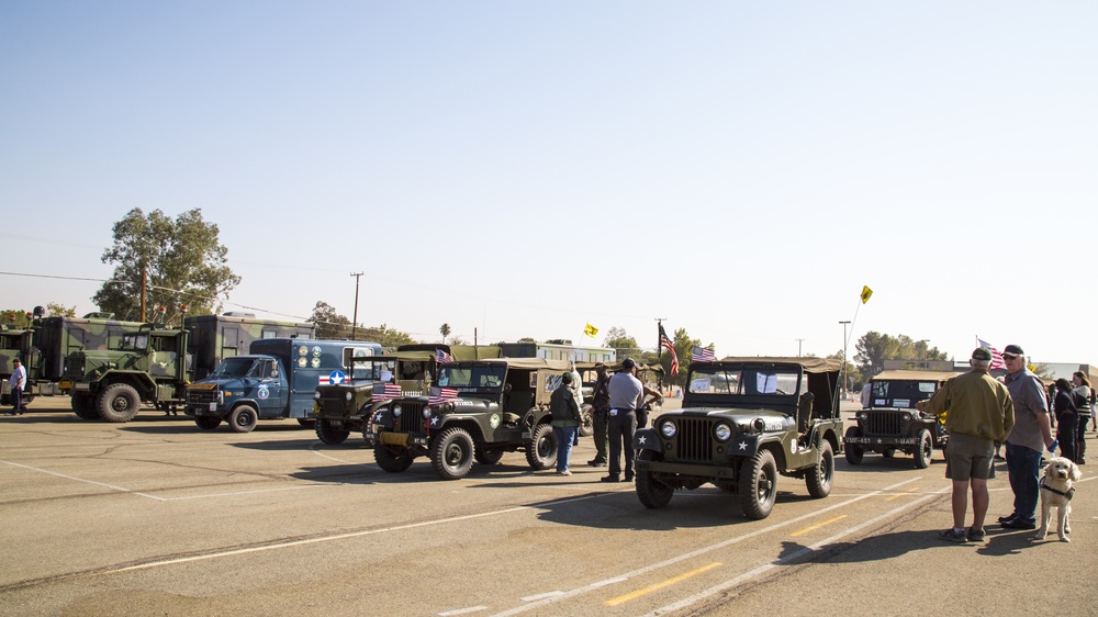 Military Vehicle Preservation Association displays vintage military vehicles aboard MCLB Barstow