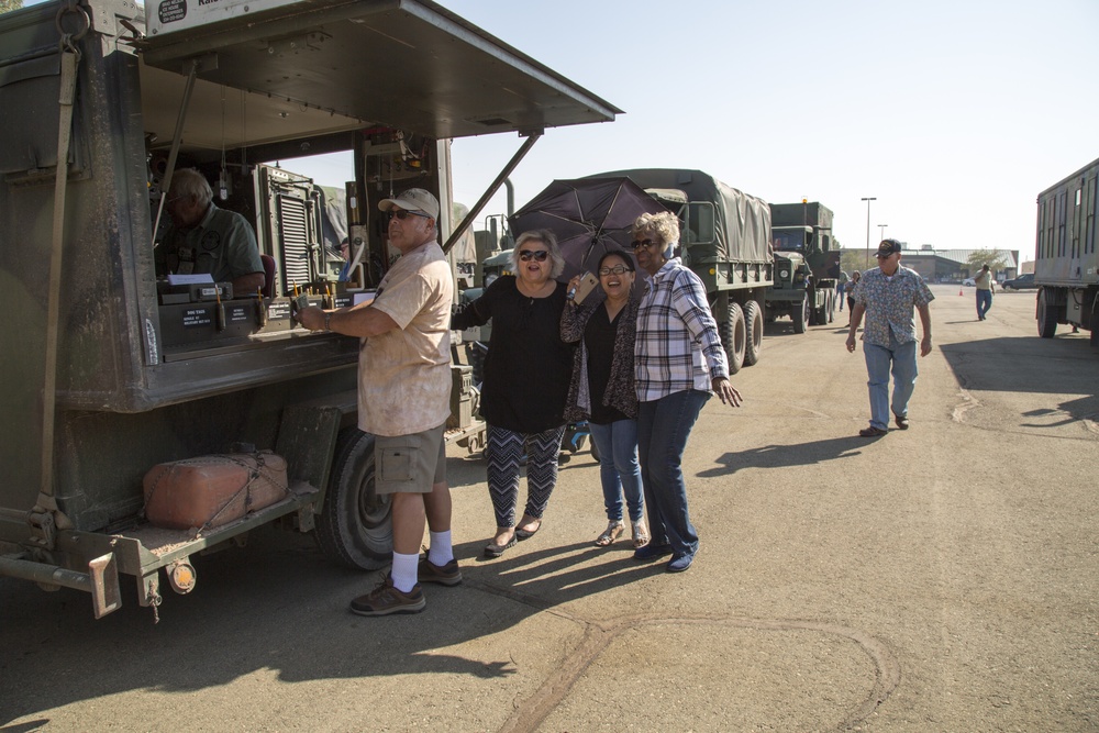 Military Vehicle Preservation Association displays vintage military vehicles aboard MCLB Barstow