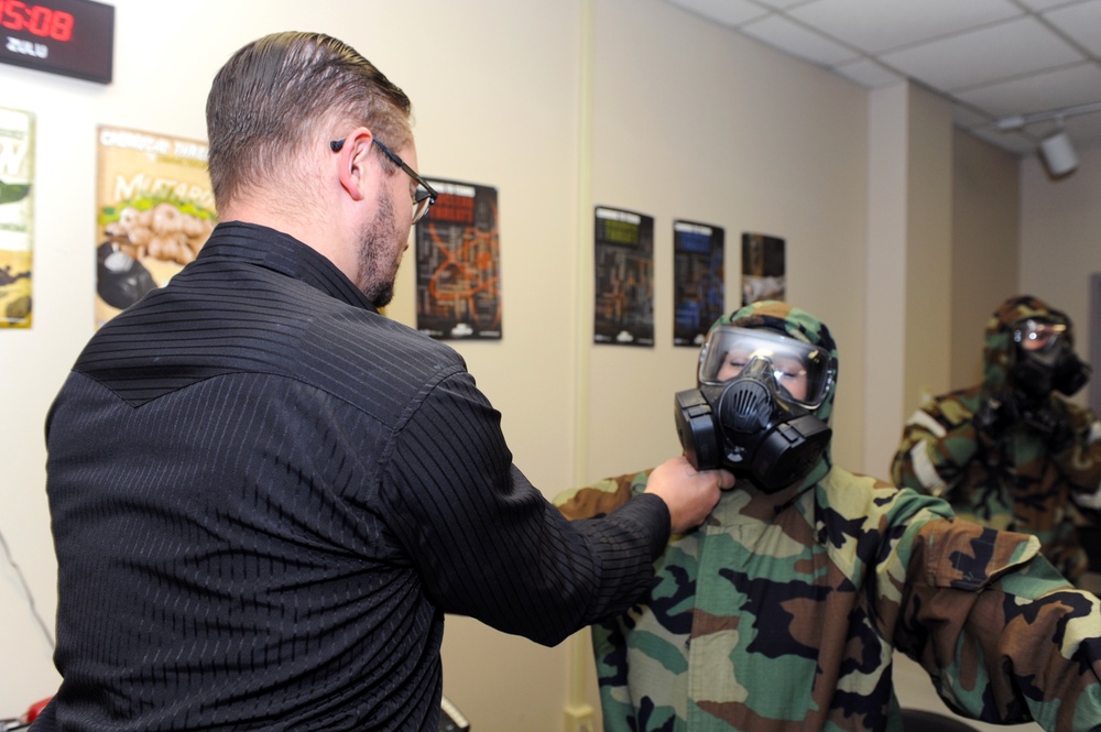 CBRNE exercise gives Airmen real life emergency skills