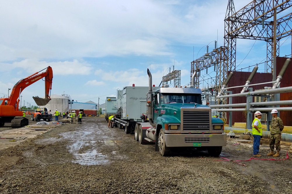 USACE brings power to Puerto Rico