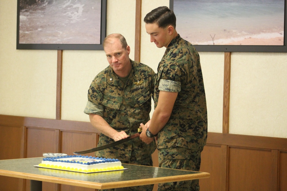 Navy celebrates 242nd birthday with a cake cutting ceremony