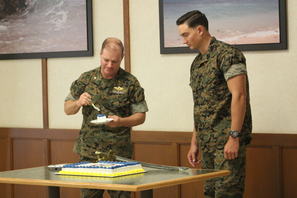 Navy celebrates 242nd birthday with a cake cutting ceremony