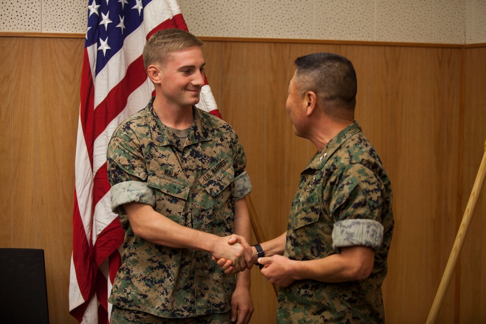 U.S. Marines hold Reconnaissance Team Leader Course brief