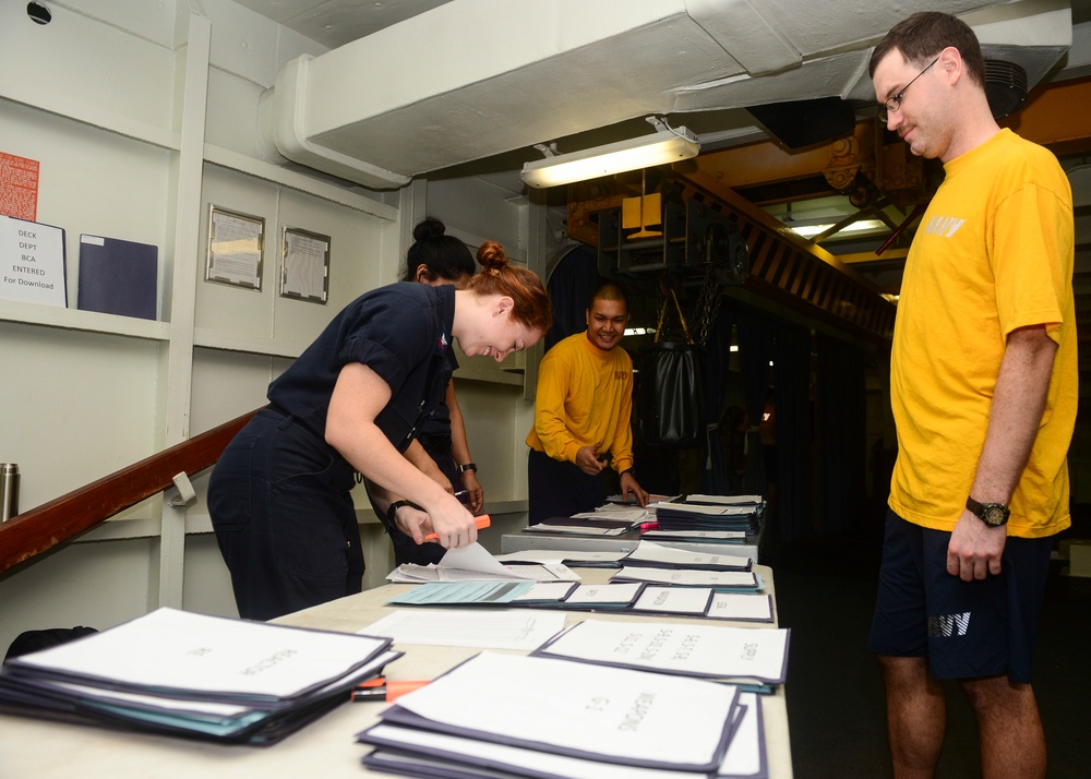 Sailors Conduct BCA's