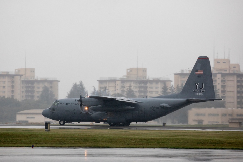 Yokota says farewell to the C-130H