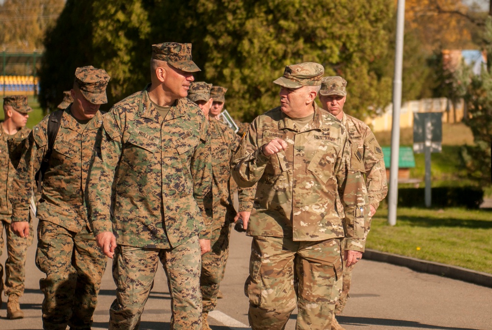Marine Corps leader visits JMTG-U